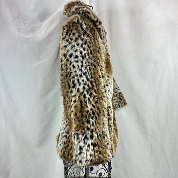 Kenna-T faux fur cheetah print jacket size XS - Picture 6 of 9